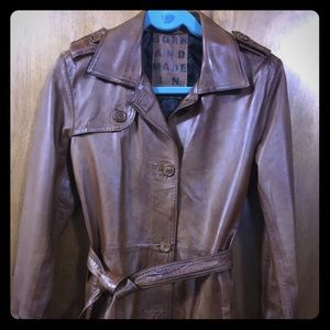 Leather jacket purchased in Florence, Italy.